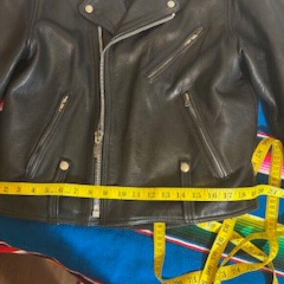 Rare 1970s Harley Davidson Leather Jacket with Spleen Guard/Belt SZ. 40 - Picture 10 of 16